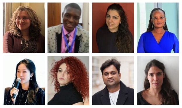 8 images of the new IJURR Foundation awardees