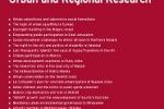 RC21-IJURR-FURS Summer School on Comparative Urban Studies
