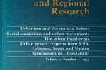 IJURR Volume 1 Virtual Issue (1977)